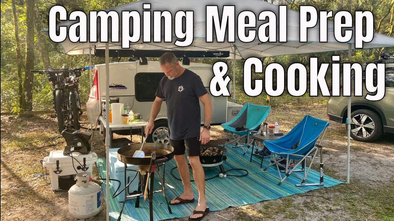 Camping Meal Prep and Cooking on the FireDisc