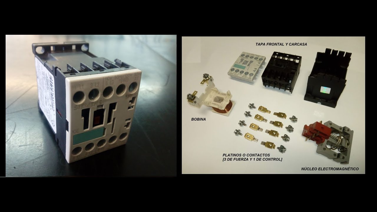 PARTES DE UN CONTACTOR