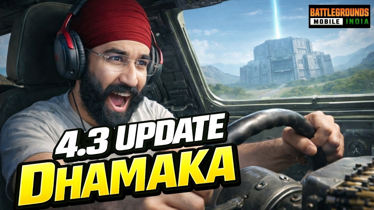 BGMI LIVE : CONQUEROR DHAKAD😜| NEW UPDATE 4.3 w PUBG