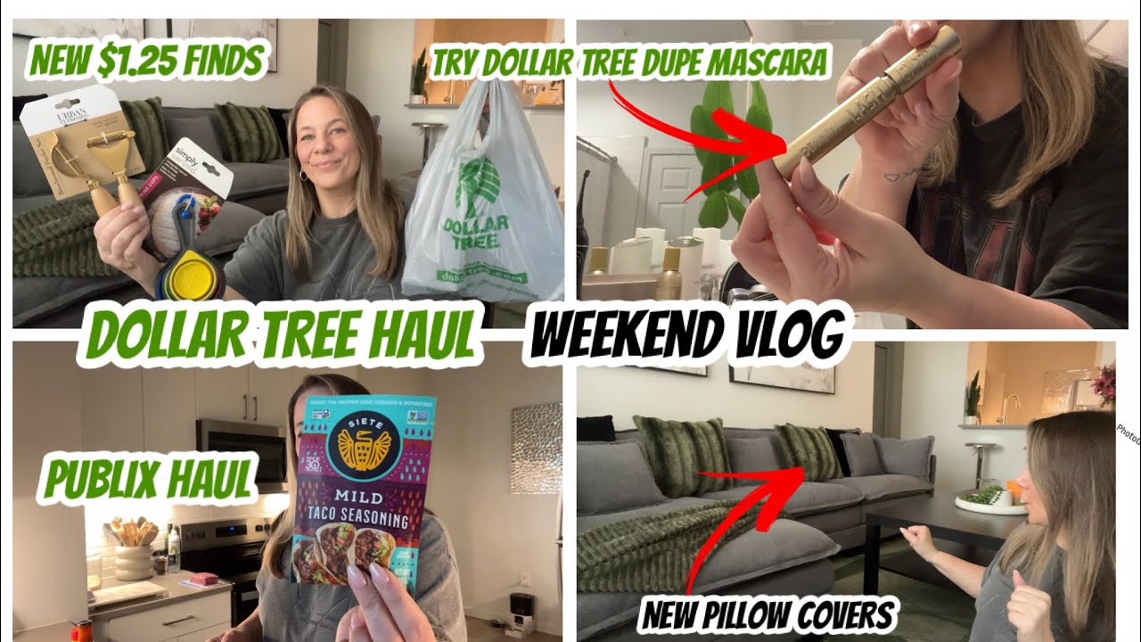 Покупки в Dollar Tree | Видеоблог выходных | Приготовление макарон с сыром | Новые наволочки | По...