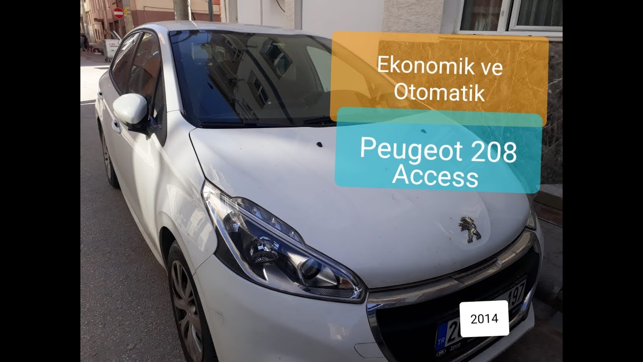 Peugeot 208 1.2 Access Otomatik Tanıtımı