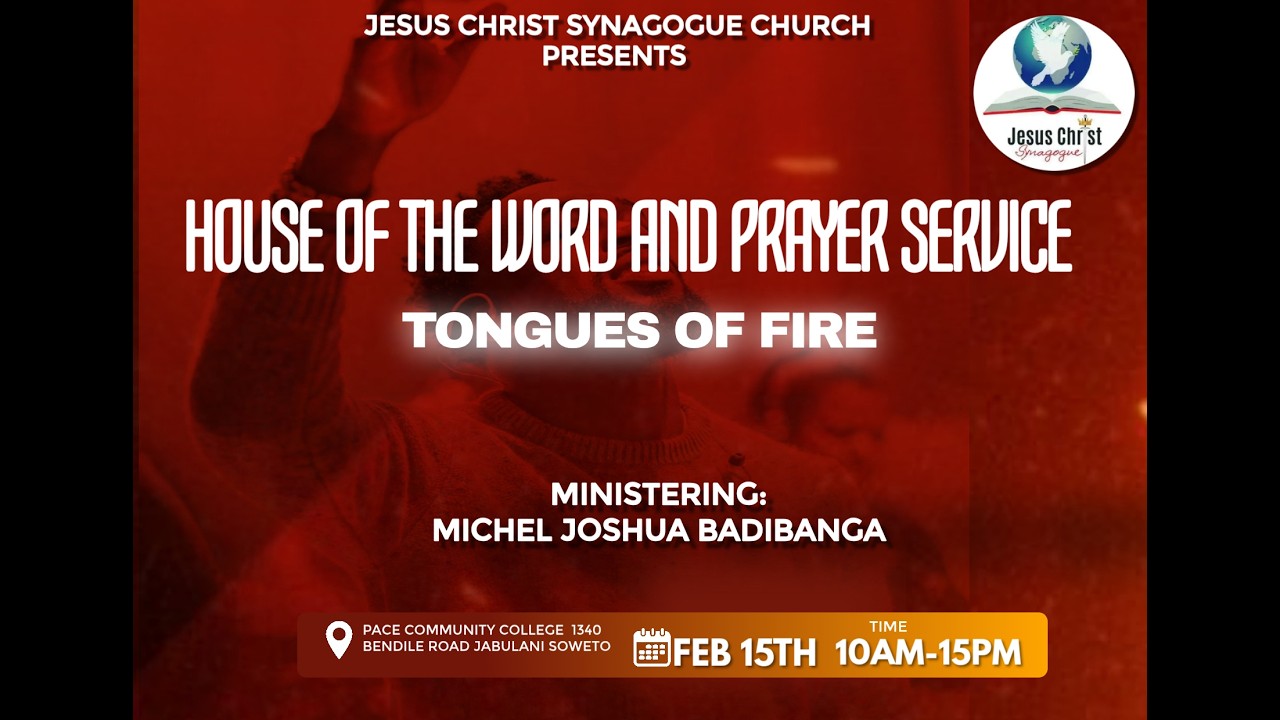 Sunday First Service: House Of The Word And Prayer Service (Tongues Of Fire)