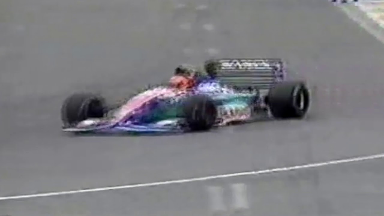 F1 1994 - Australian GP Qualifying - E. Irvine Lap