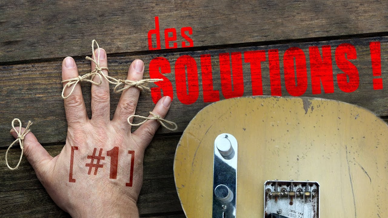 GUITARE - COMMENT ECARTER LES DOIGTS ?