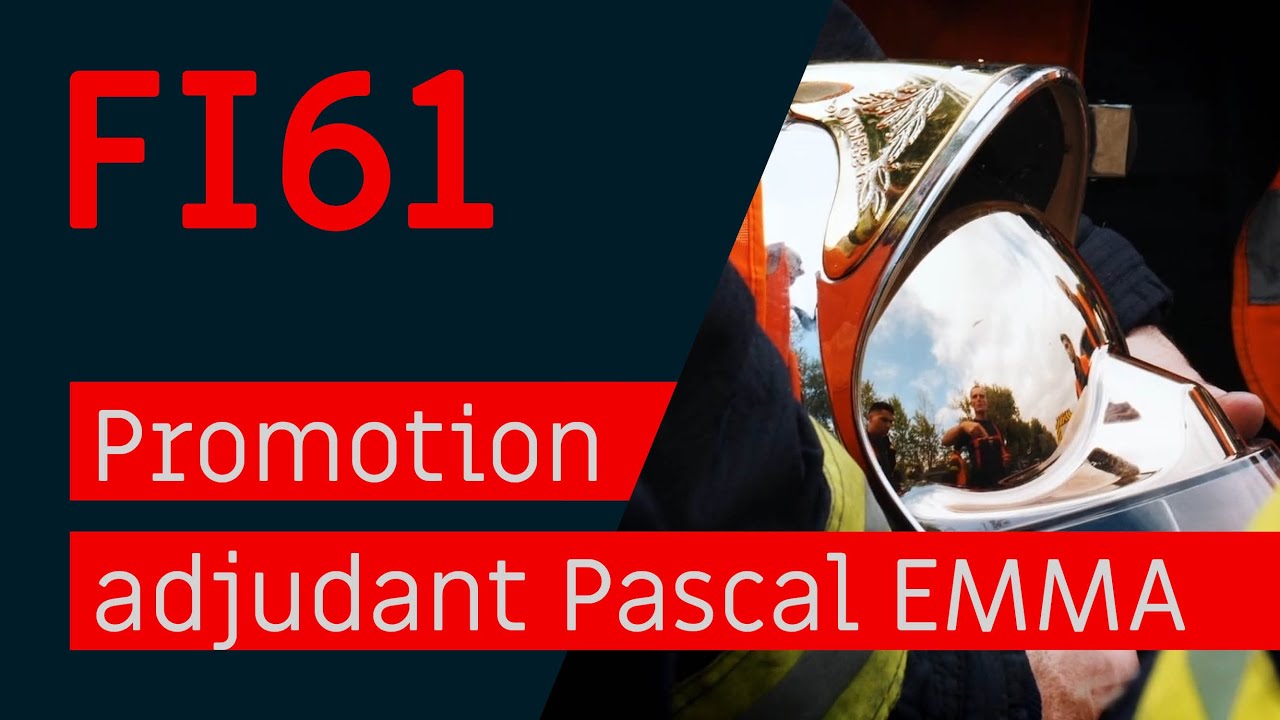 Formation initiale d’équipiers de sapeurs-pompiers professionnels - promotion Emma - FI 61