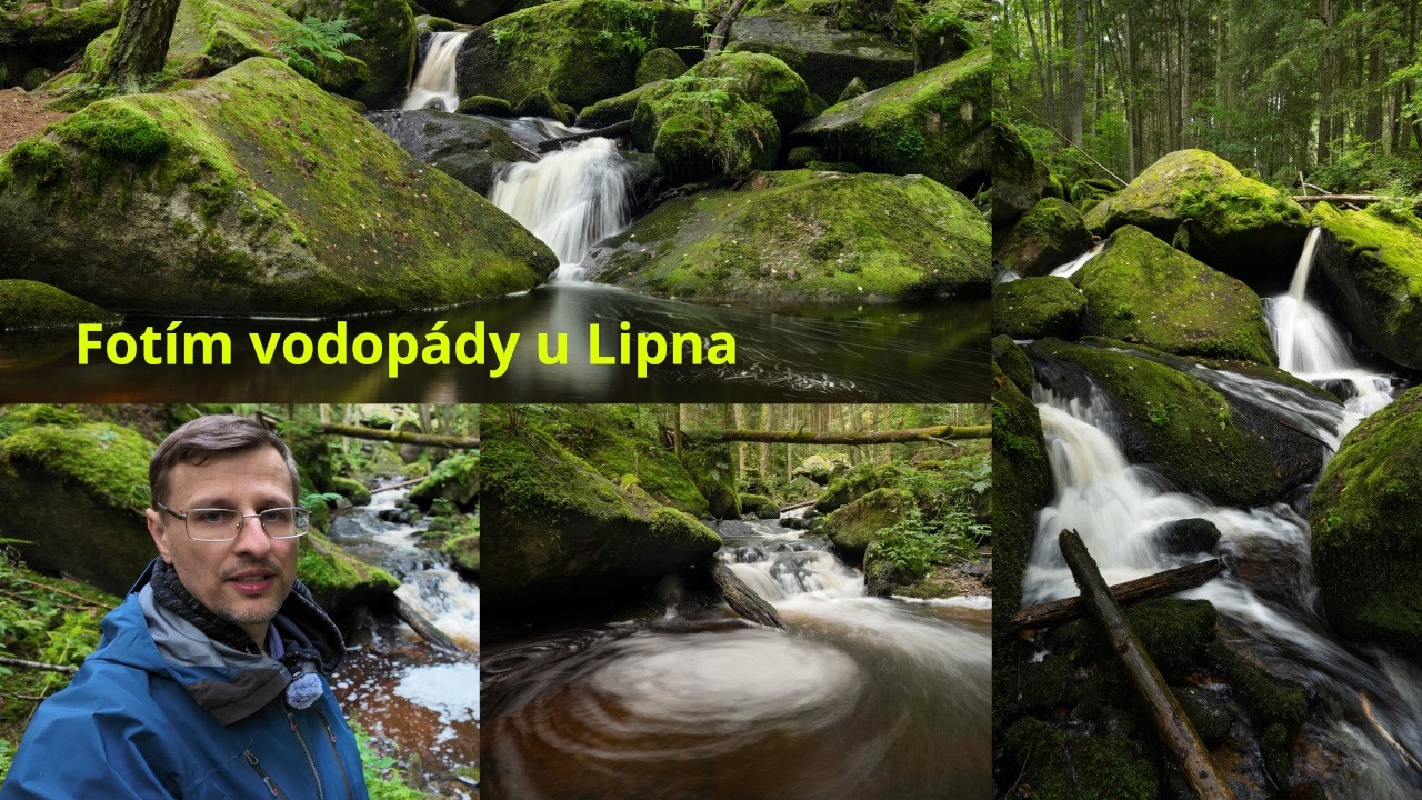 Fotím vodopády u Lipna | Fotovýlet #14 | Krajinářská fotografie