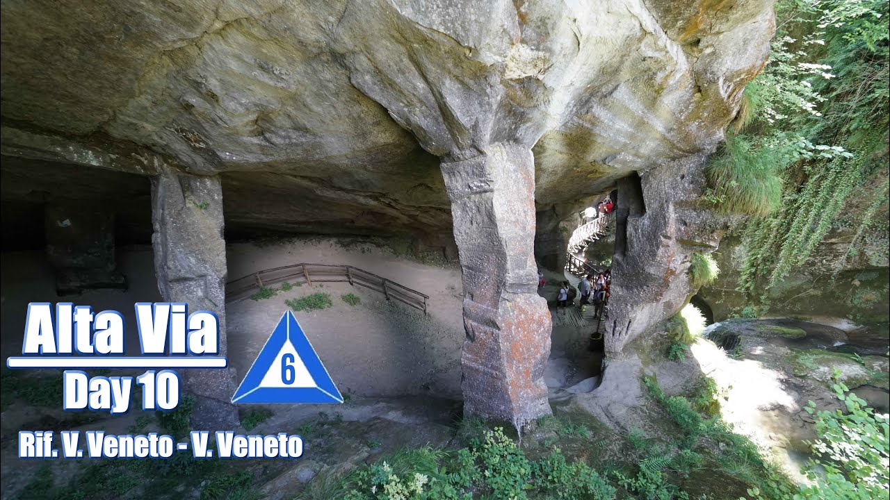 Alta via 6, day 10: rif. V. Veneto - v. Veneto. Caves Caglieron