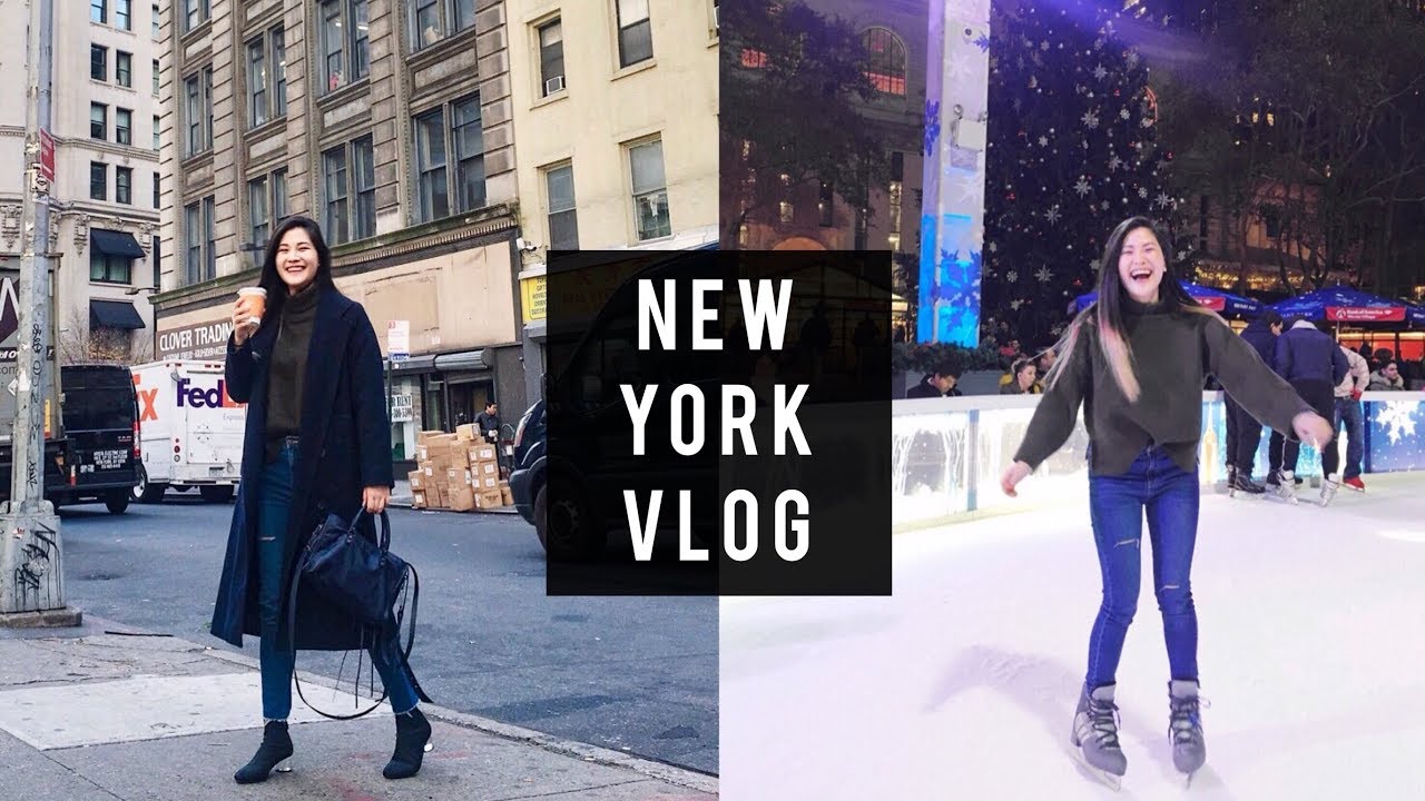 第一次到紐約去工作!! 跟我一起體驗國外的聖誕吧～｜New York vlog