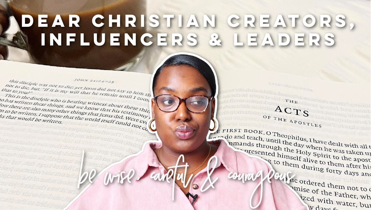 Dear Christian Content Creators & Influencers | #LetsTalk