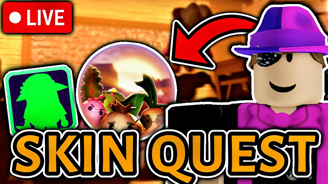 NEW PIGGY SKIN QUEST OUT NOW! (All Steps/Secret Skins) | Piggy Update LIVE 🔴
