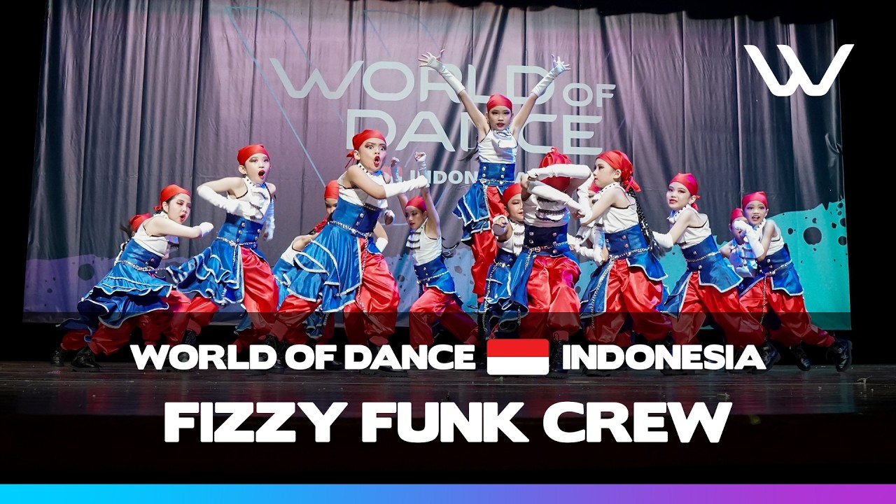 Fizzy Funk Crew | Первый ряд | Юниорская командная категория | World Of Dance INDONESIA 2026 | #W...