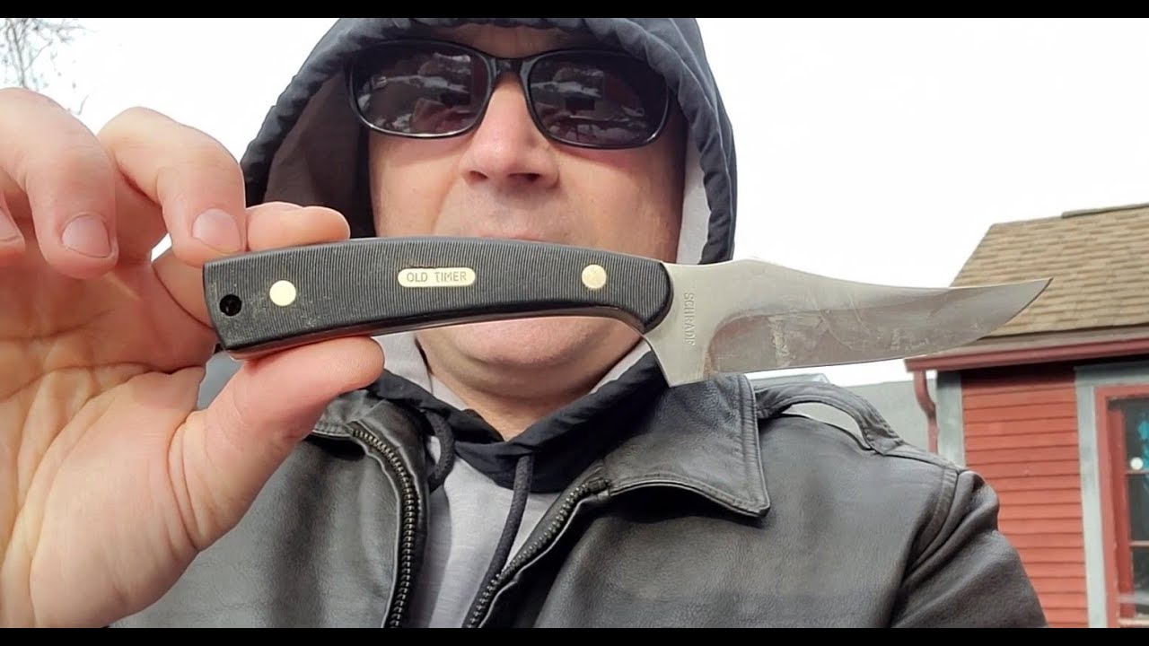 Schrade Old Timer Large Sharpfinger knife review