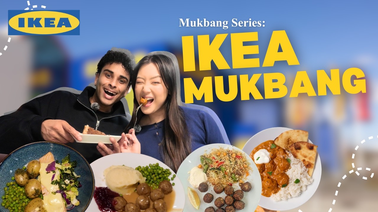 IKEA FOOD MUKBANG… Is It Actually Good?! 👀