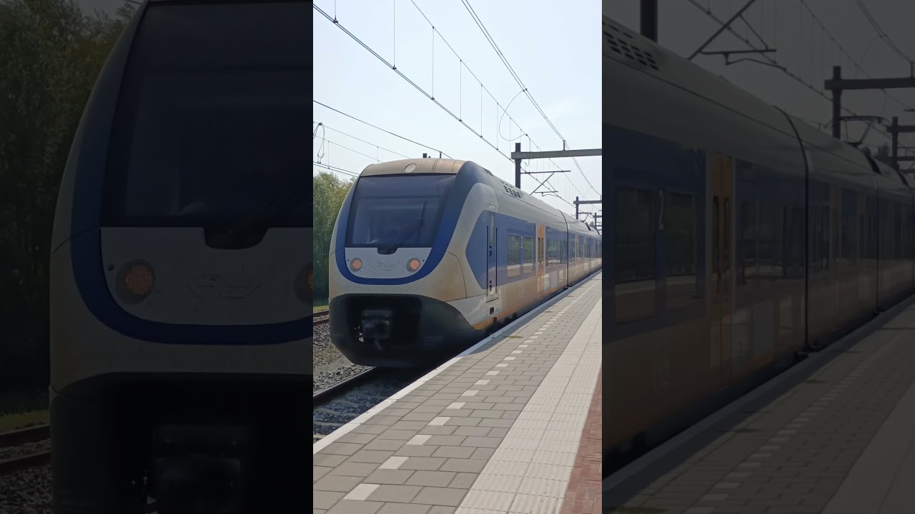 SLT 2448 vertrekt uit Utrecht Lunetten