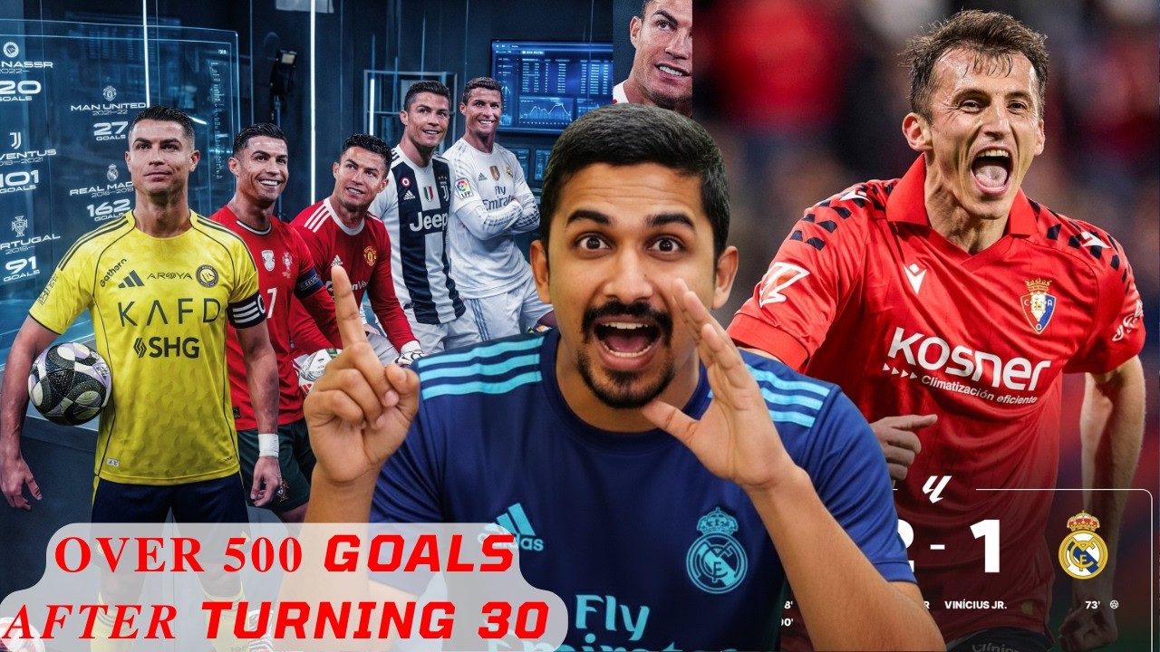 Cristiano Ronaldo Brace Sends Al Nassr Top! 🏆 Real Madrid Stunned by Osasuna!