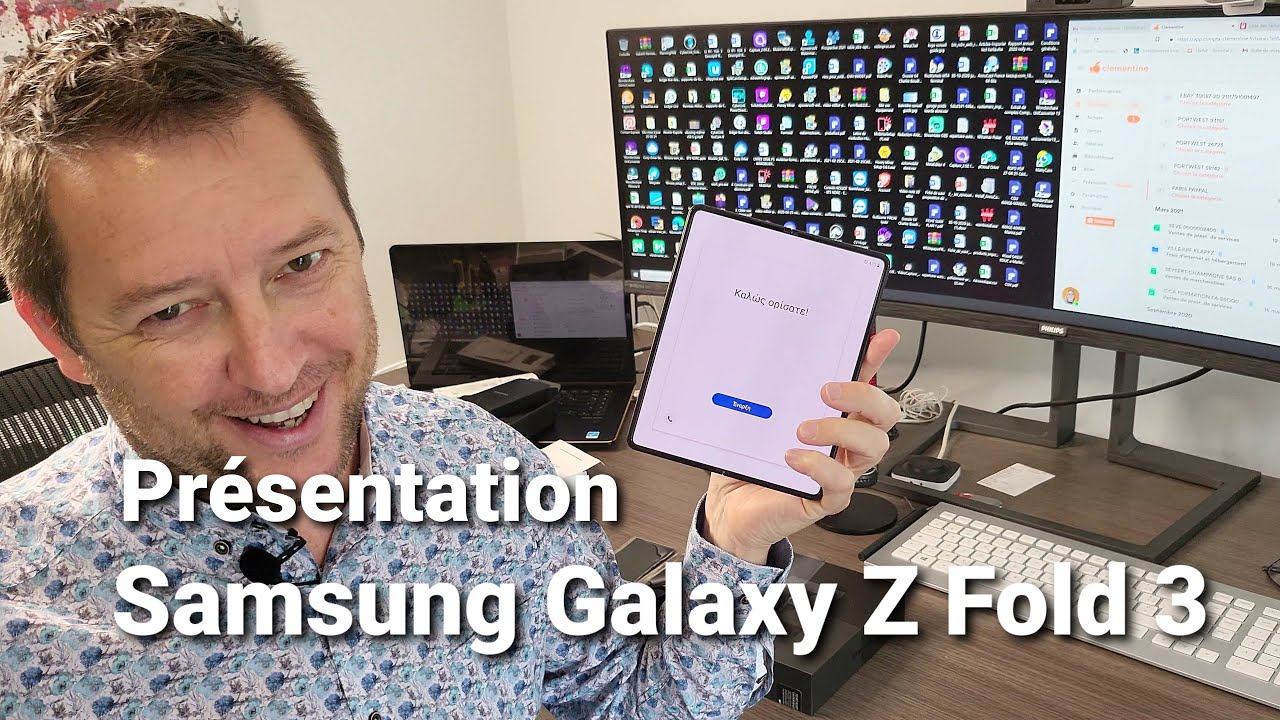 Galaxy Z Fold 3 Samsung | Présentation et Unboxing en Français !