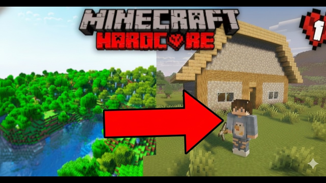Comecei um MUNDO HARDCORE do ZERO – Minha Primeira Casa #1