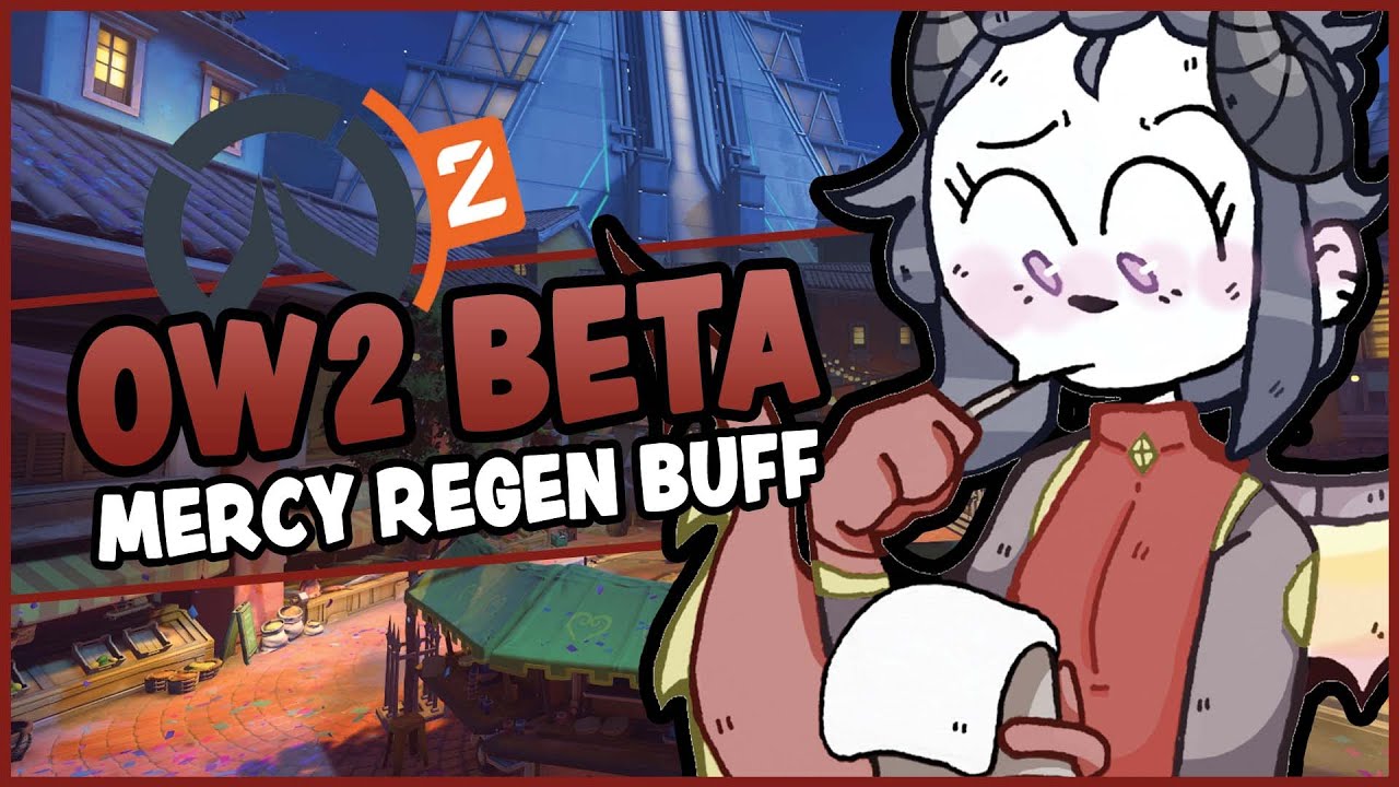 OVERWATCH 2 BETA - MERCY BUFF/CHANGES + COMPARISON | Patch Notes