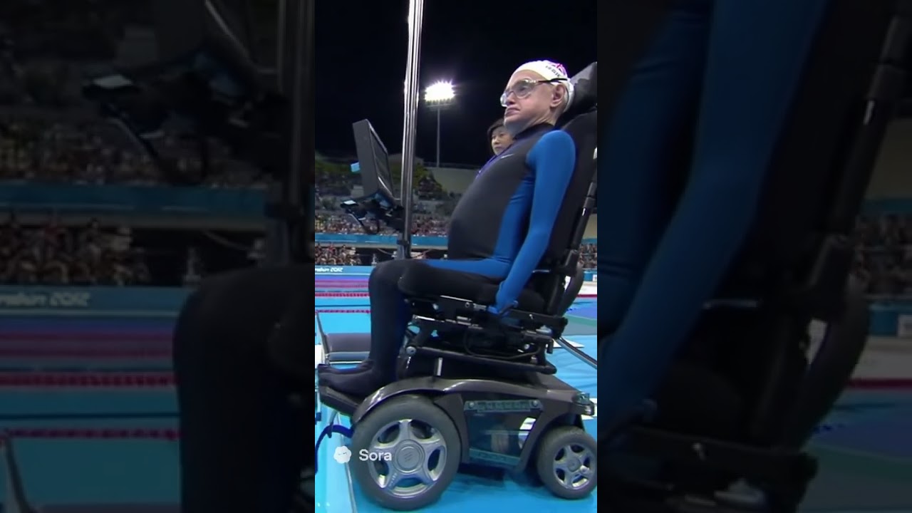 Stephen Hawking Dives In: Universe Explorer Takes on the Water!
