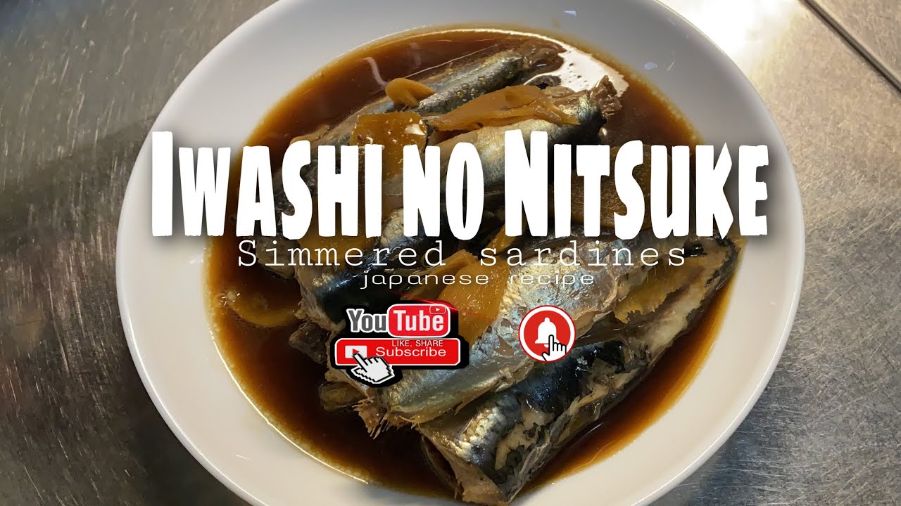 イワシの煮つけ /HOW TO MAKE IWASHI NO NITSUKE/SIMMERED SARDINES/JAPANESE RECIPE.