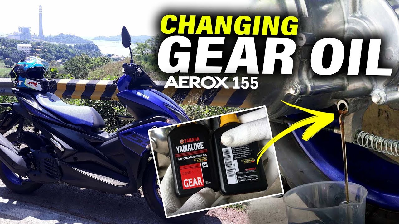 Yamaha Aerox 155 V1 Gear Oil Change | KevRevz DIY