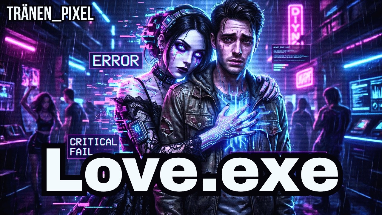 Tr&auml;nen_Pixel &ndash; Love.exe (Dark Electro / Cyber Gothic | Official Video)