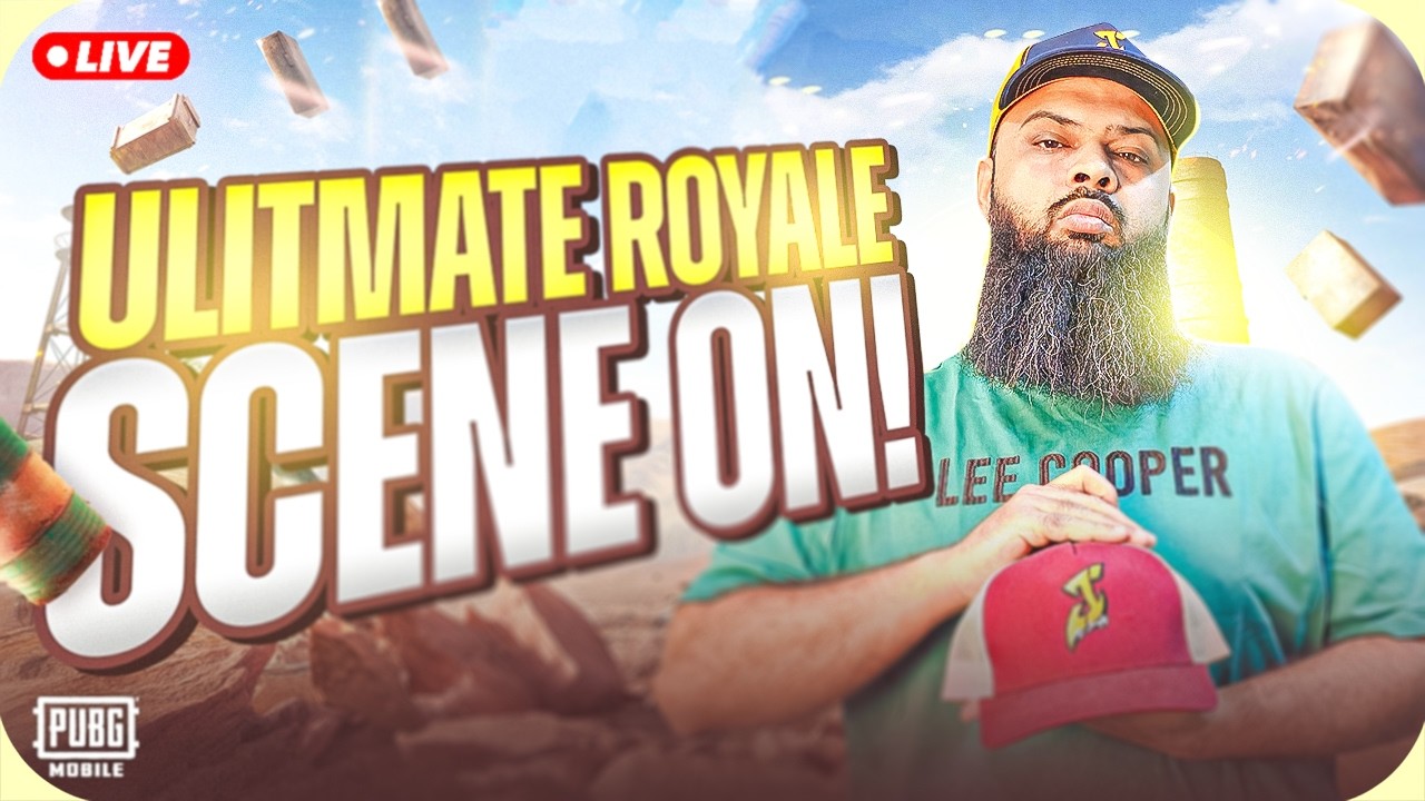 LIVE 🔥 Once Smoke… Then We Move (Ultimate Royale) 🌫️ PUBG Mobile 4.2 Update