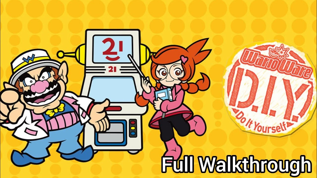WarioWare: D.I.Y. - [DS] - [Walkthrough] - [All Stages]
