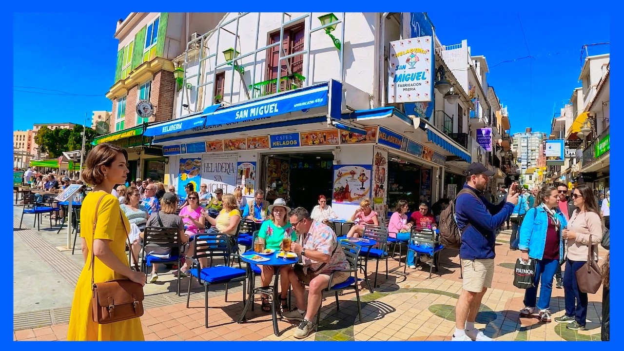 Torremolinos Spain 4K Walking Tour | Bajondillo to El Calvario &ndash; Costa del Sol