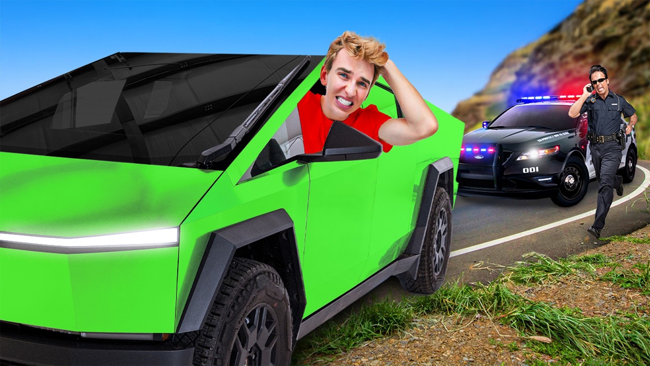 I Got PULLED OVER In My CYBERTRUCK!!