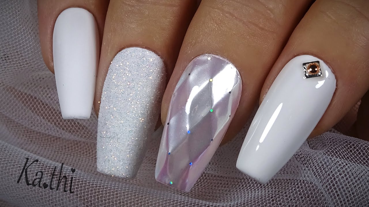 Diamant Nageldesign - 3D Nagel Tips von Temu ausprobieren