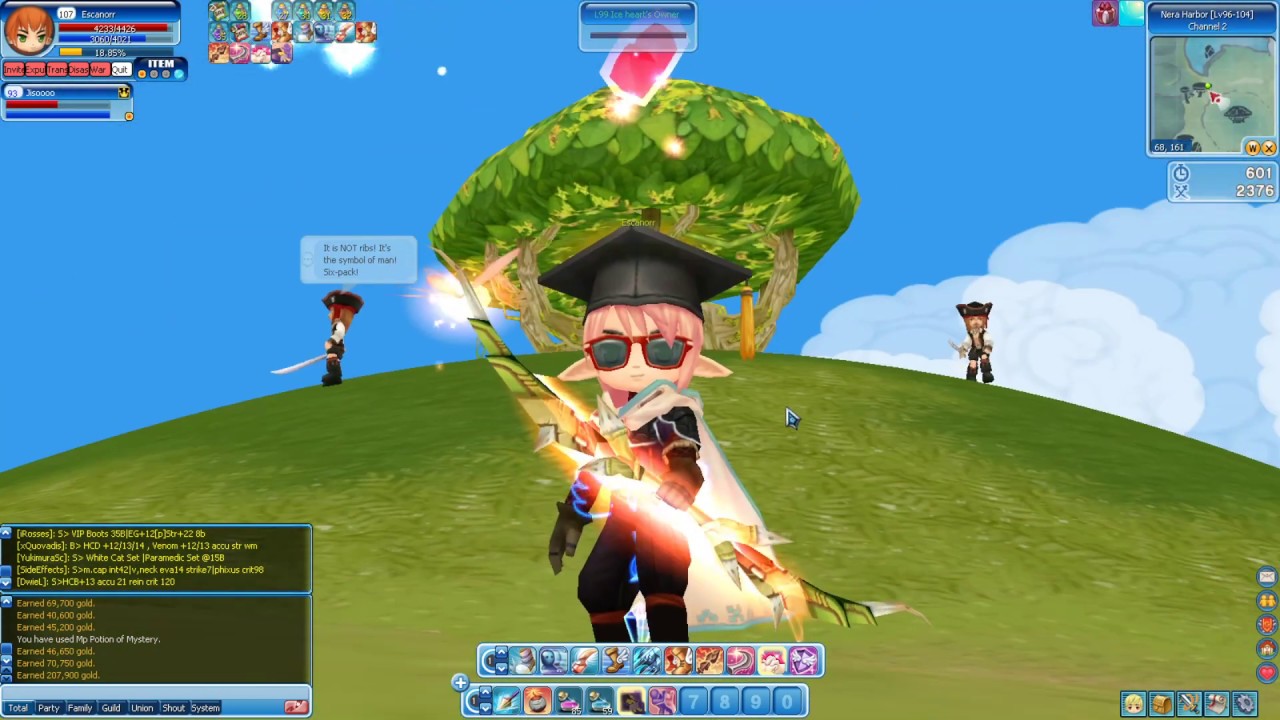 TEMPER MASTER BOW - CELESTIA LUNA ONLINE - NERA HUNT