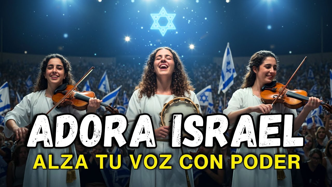 Adoración Hebrea Profunda – Israel Alza su Voz con Fuego Melej Yisrael
