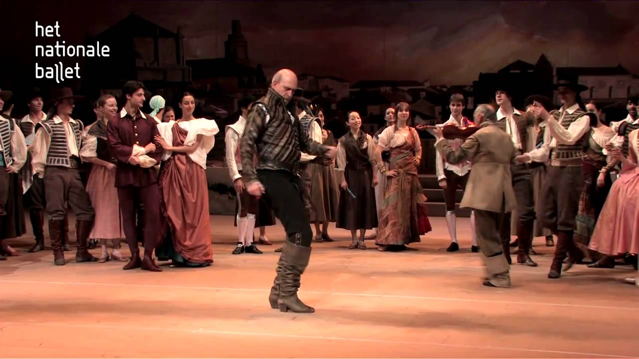 Peter de Jong & Karel de Rooij in Don Quichot van Het Nationale Ballet