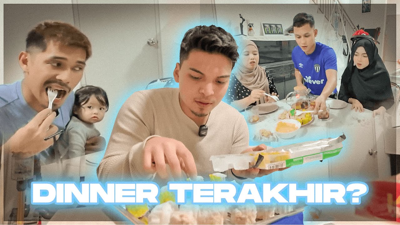 Aku Masak Dinner Untuk Sejiran Sebelum Berpisah !!