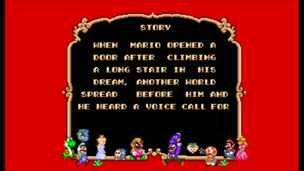 Super Mario Bros 2 (fake 16-bit version)