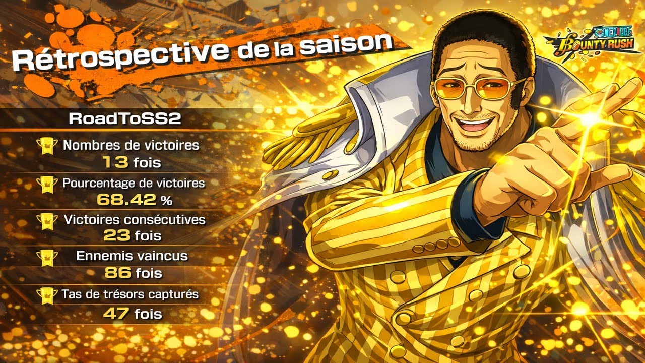 Games PVP & Rétrospective de la saison ! [ One pièce bounty rush]