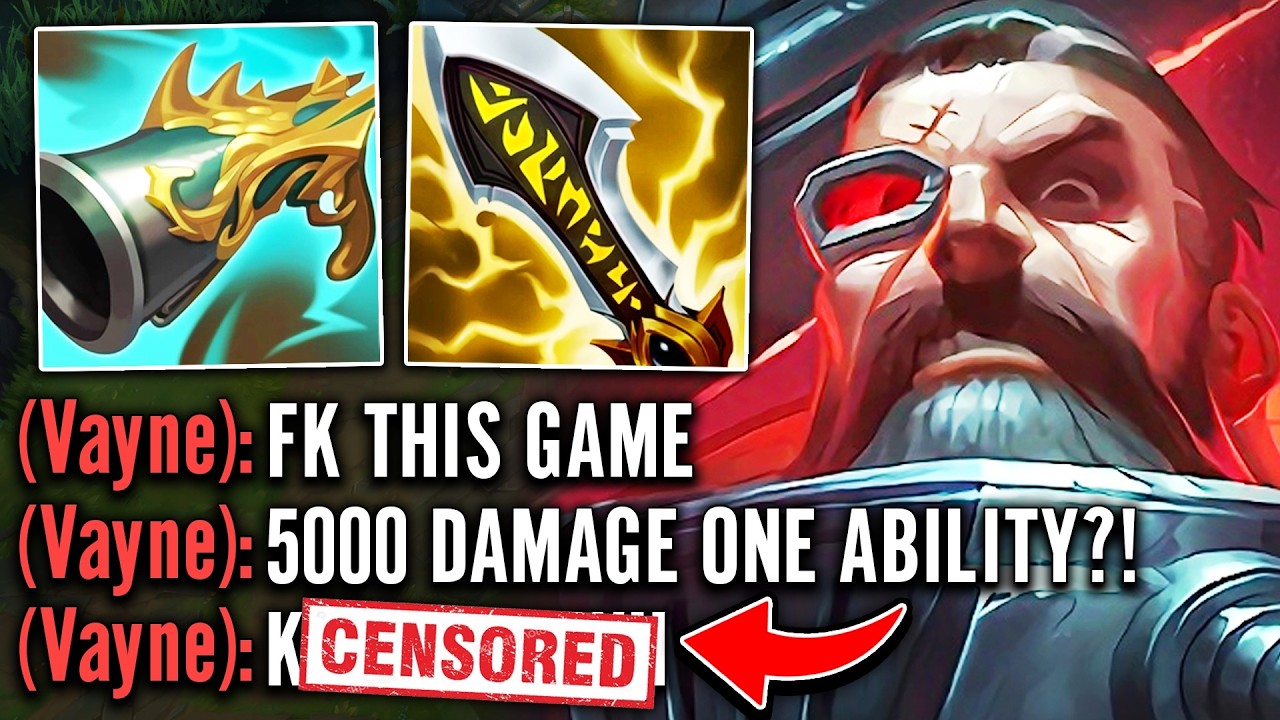 I beat this smurf Vayne so bad she has a mental breakdown (ONE SHOT HER ON REPEAT)