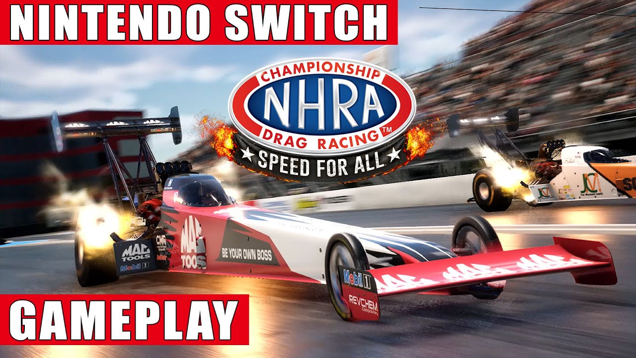 NHRA Championship Drag Racing: Speed for All Nintendo Switch Gameplay
