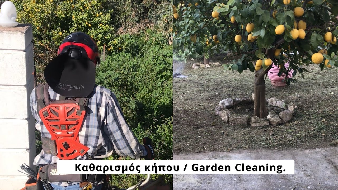 Καθαρισμός κήπου / Garden Cleaning.