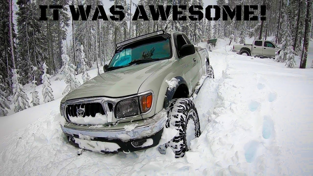 Snow wheeling in DEEP snow!