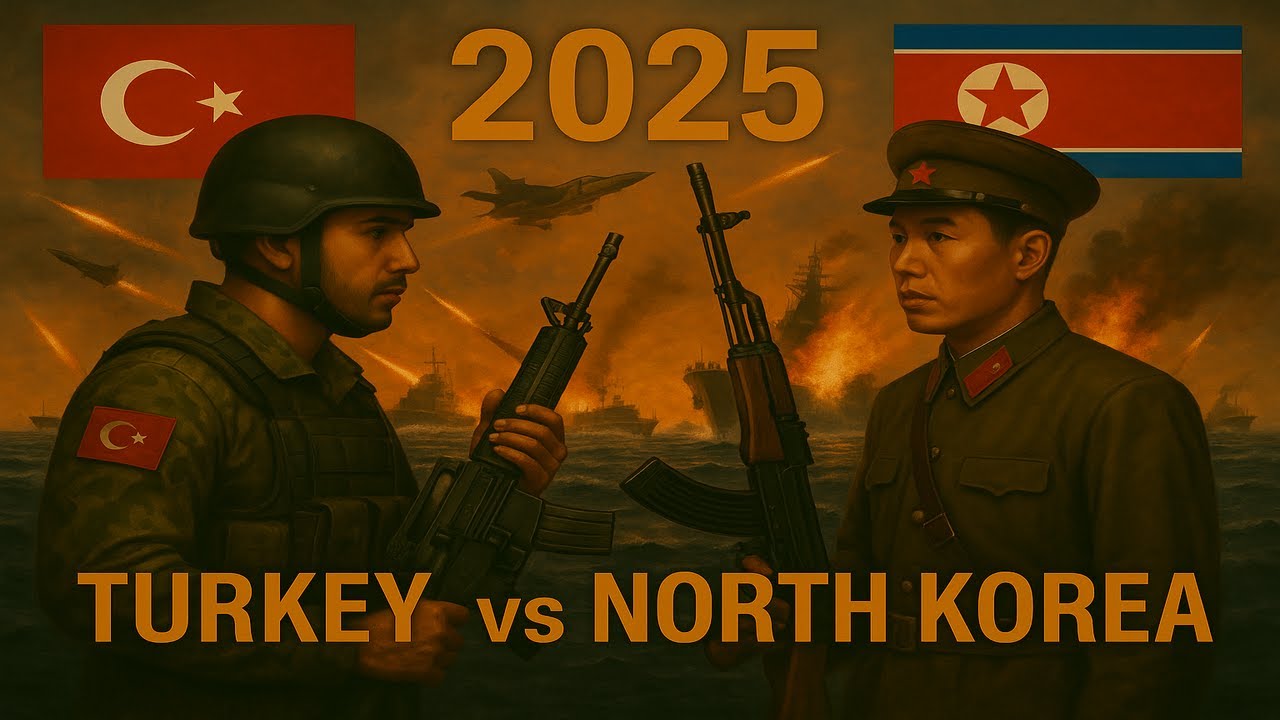 Turkey vs North Korea Military Power Comparison 2025 | Turkey vs North Korea Military Power 2025