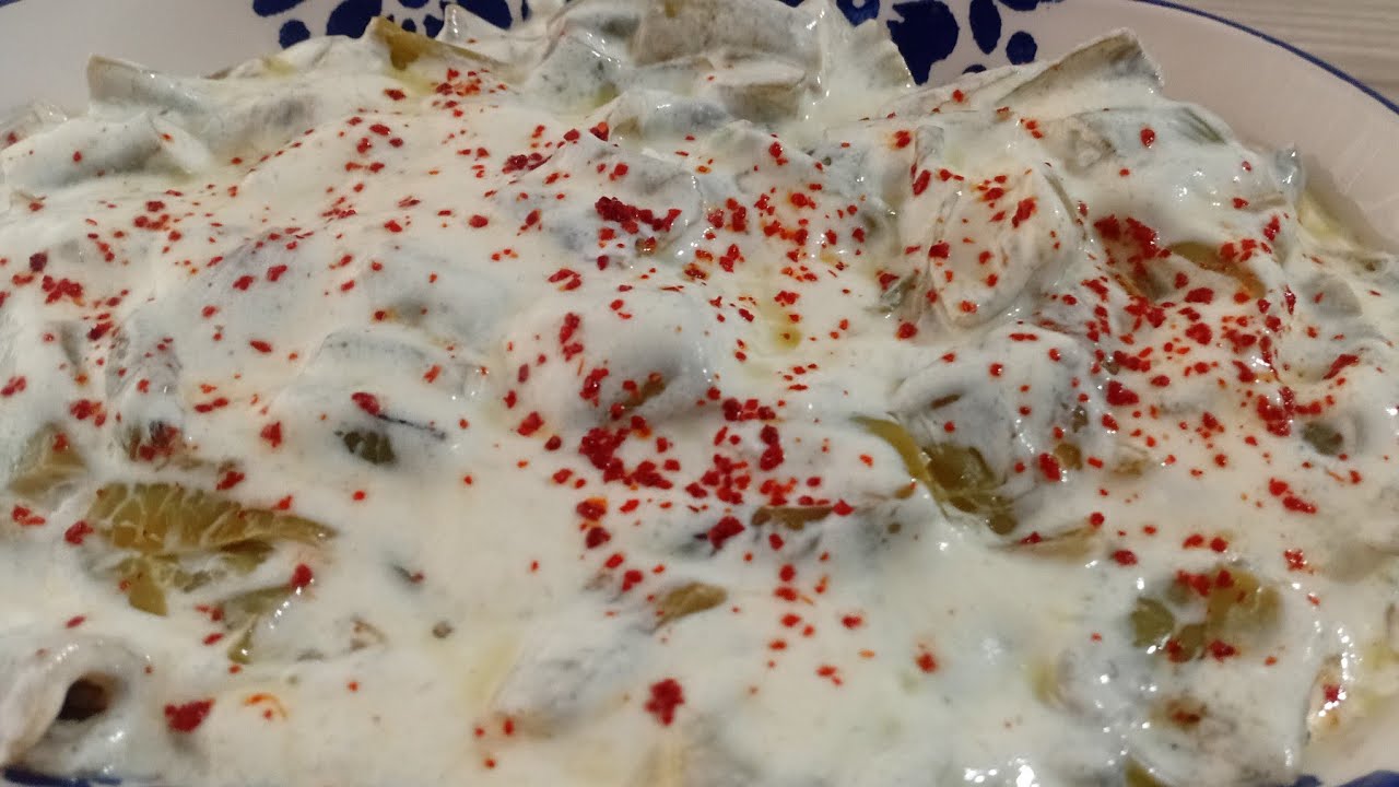 Yoğurtlu Biber Mezesi