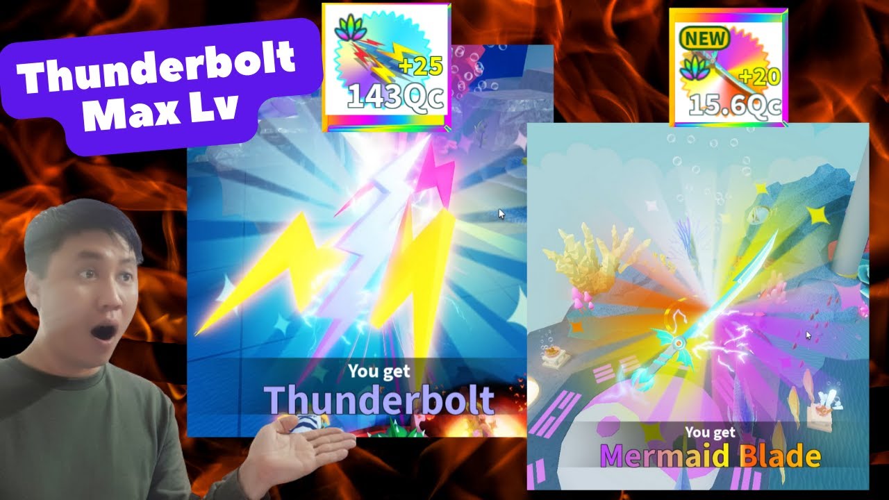 Roblox Weapon Fighting Simulator Thunderbolt Max Lv Update 103