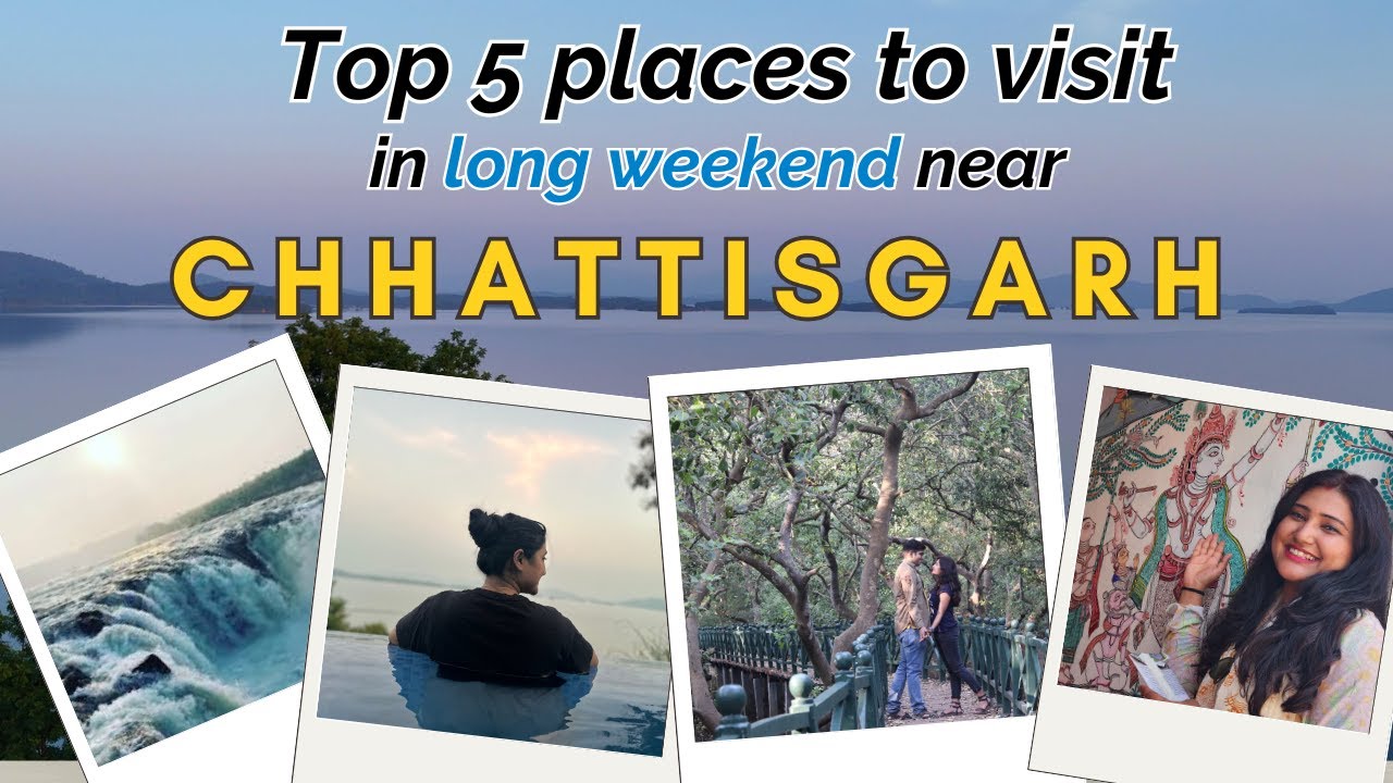Top 5 Long Weekend places to visit Near Chhattisgarh | From hill to Beaches 🌄🌊