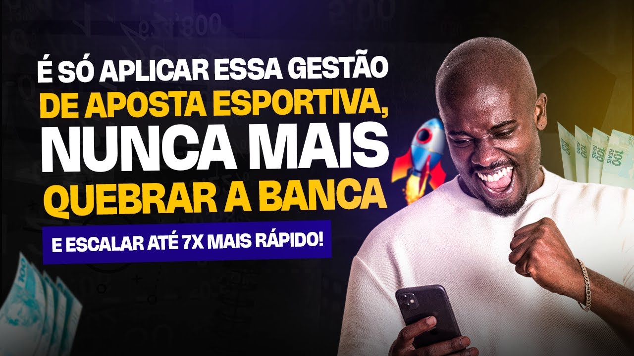 GESTÃO DE BANCA DESCOMPLICADA PARA INICIANTES - 3 FORMAS PARA NÃO QUEBRAR E ESCALAR RÁPIDO | @paixa