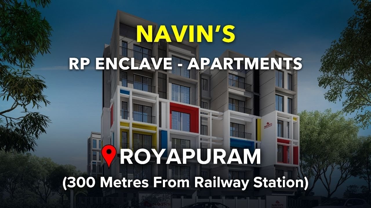 Royapuram Apartments For Sale | Navin's RP Enclave | Railway Station Near, Chennai #royapuram #flats