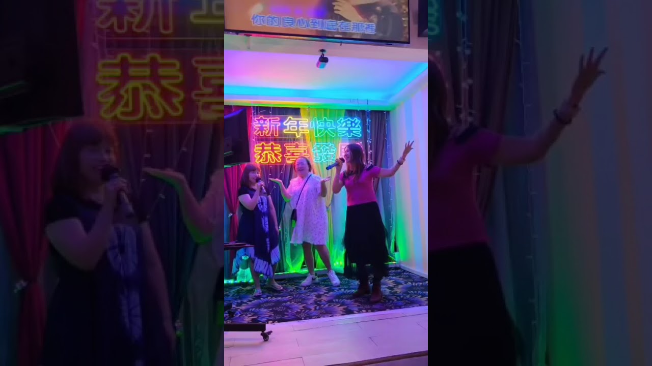 Sing & Dance. 爱情的骗子我问你. Ai Qing De Pian Zi Wo Wen Ni Line Dance at Kukup Karaoke 🎤 night. 
