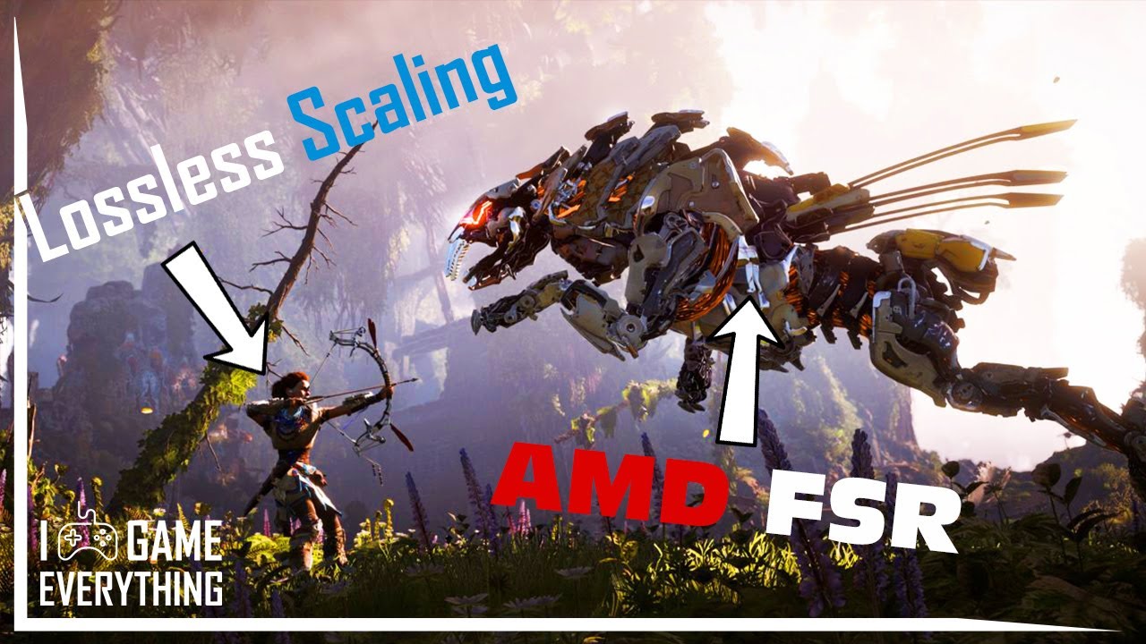 AMD FSR versus LOSSLESS SCALING FSR