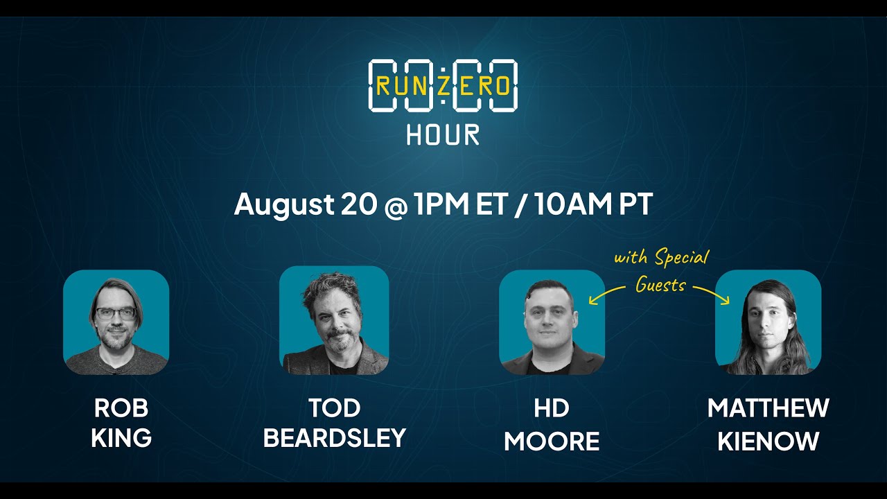 runZero Hour: Episode 21